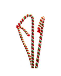 Rama artificial navideña 38cm multicolor