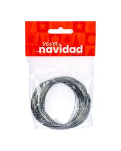 Alambre metálico 5g plateado