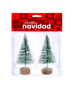 Árbol navideño nevado 2und