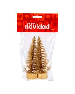 Árbol navideño escarchado 2und