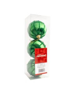 Esfera decorativa navideña 3und