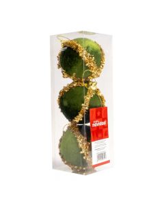 Esfera decorativa navideña 3und