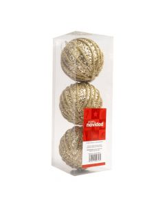 Esfera decorativa navideña 3und