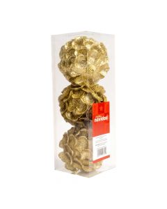 Esfera decorativa navideña 3und