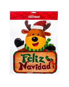 Figura reno navideño