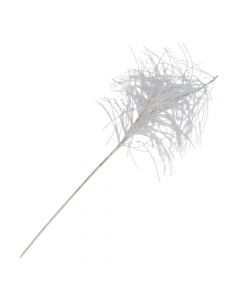 Rama escarchada blanca 78 cm
