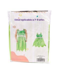 Disfraz infantil campanita 7-9a verde
