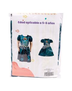 Disfraz infantil princesa Merida 5-6a verde