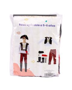 Disfraz infantil pirata 5-6a