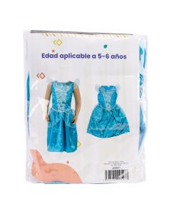 Disfraz infantil princesa Cenicienta 5-6a