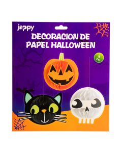 Figura colgante papel Halloween