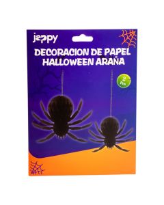 Figuras araña de papel