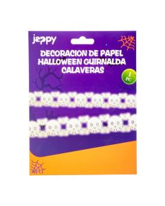 Guirnalda calaveras Halloween