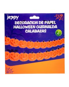 Guirnalda calabazas Halloween