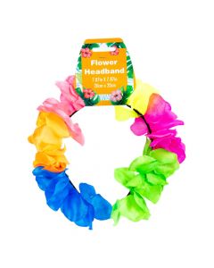 Diadema pétalo flor multicolor