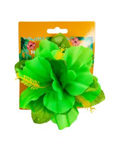 Prensa con flor 11cm verde