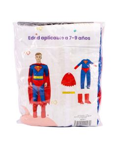 Disfraz infantil Super man 7-9a