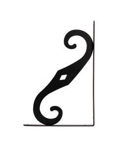 Ángulo metálico 8x12pulg negro
