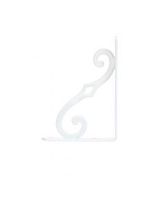 Soporte metal decorativo blanco