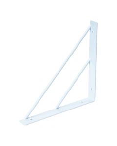 Ángulo metálico blanco resistente