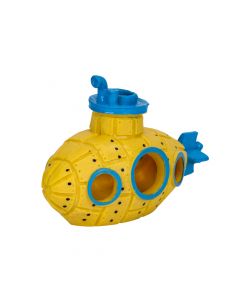 Adorno submarino para pecera estampado