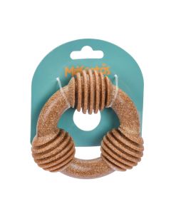 Juguete masticable para mascota marrón