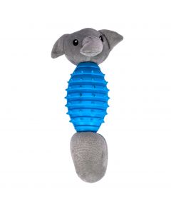 Peluche elefante para mascota afelpado