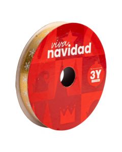 Cinta navideña estampado
