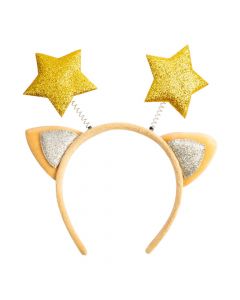Diadema navideña festiva