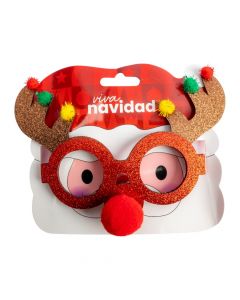 Lentes navideños reno