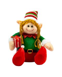 Peluche elfo niña afelpado