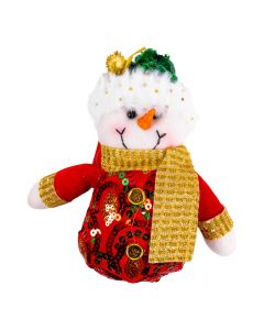 Peluche colgante muñeco nieve
