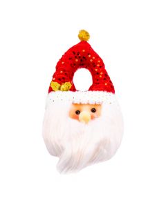 Figura colgante Santa afelpado