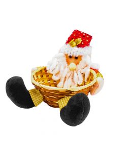 Canasta Santa afelpado 20 cm