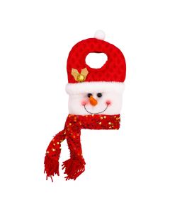 Peluche colgante muñeco nieve