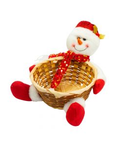 Peluche muñeco nieve multicolor
