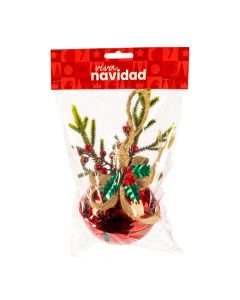 Cascabel colgante rojo frutos