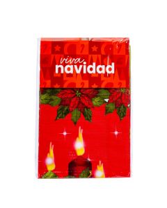Mantel navideño festivo