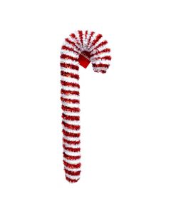 Baston plastico navideño 47cm