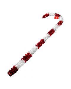 Baston navideño con textura 115cm