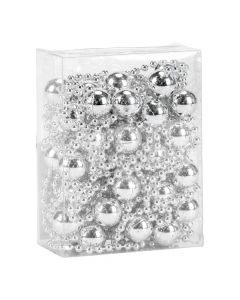 Guirnalda navideña con esferas