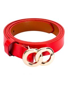 Faja para dama detalle hebilla doble circulo