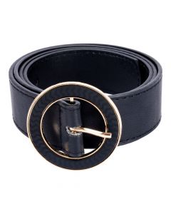 Faja para dama hebilla circular y relieve 