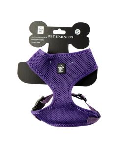 Pechera mascota púrpura segura