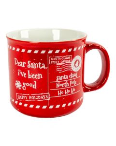 Taza Dear Santa navideña