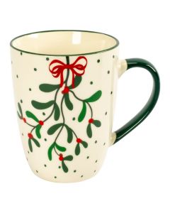 Taza ramas y frutos