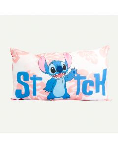 Almoahada rectangular Stitch rosa
