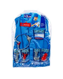 Disfraz veterinario infantil azul