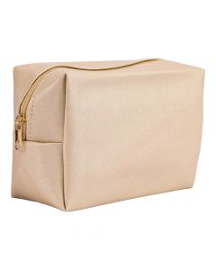 Cosmetiquera lisa con cierre