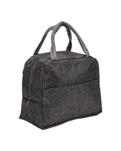 Lonchera térmica lisa gris